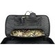 Ryder Bow Case - Black (Inside Zippered Pocket With Accessories, Head On) (Show Larger View)